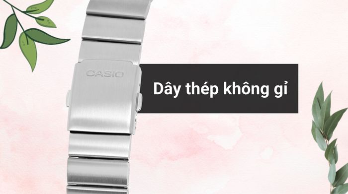 Chất liệu dây đeo của mẫu đồng hồ
