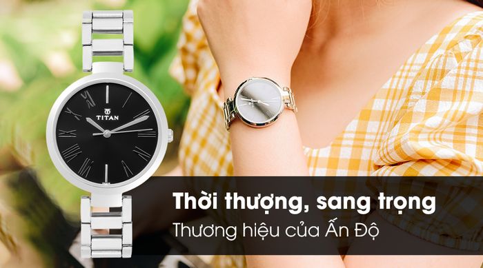 Đồng hồ Nữ Titan 2480SM02 có thiết kế sang trọng, thời thượng