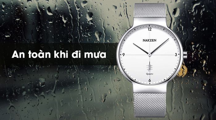 Đồng hồ nam Nakzen SS4051G-7 có độ chống nước 3 ATM