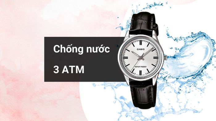Khả năng kháng nước của mẫu đồng hồ