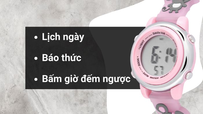 Tiện ích của mẫu đồng hồ