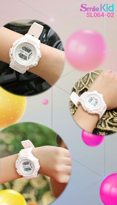 Tổng quan về Đồng hồ trẻ em Smile Kid SL064-02