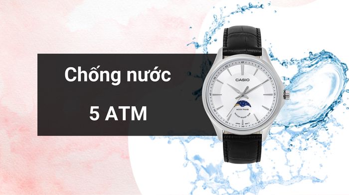 Khả năng kháng nước của mẫu đồng hồ