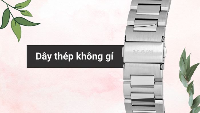Chất liệu dây đeo của mẫu đồng hồ