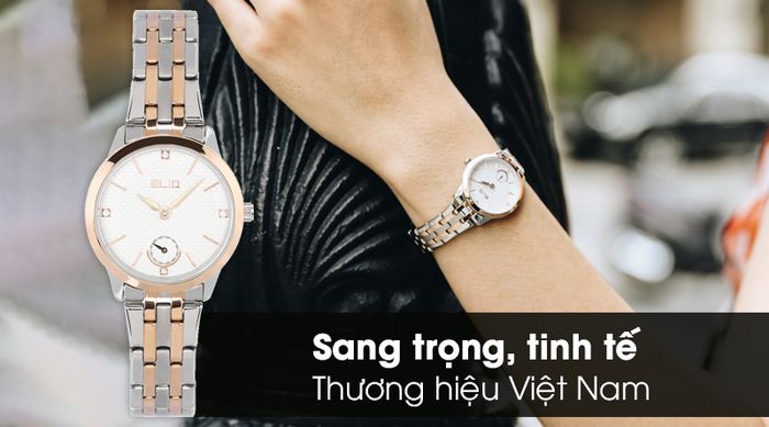 Đồng hồ Nữ Elio ES013-01 có thiết kế trẻ trung và sang trọng