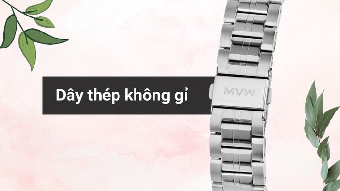 Chất liệu dây đeo của mẫu đồng hồ