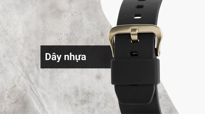 Chất liệu dây đeo của mẫu đồng hồ