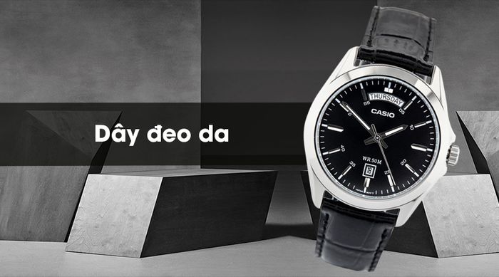Đồng hồ nam Casio MTP-1370L-1AVDF có dây đeo nhẹ nhàng và êm ái