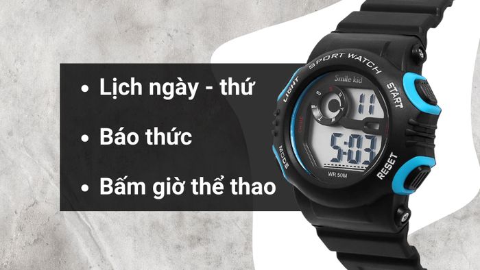 Tiện ích của mẫu đồng hồ