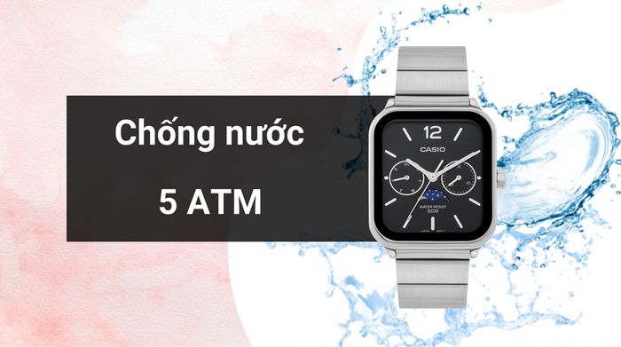 Khả năng kháng nước của mẫu đồng hồ