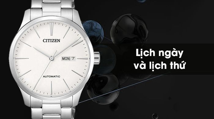 Đồng hồ Nam Citizen NH8350-83A có lịch thứ và lịch ngày tiện ích