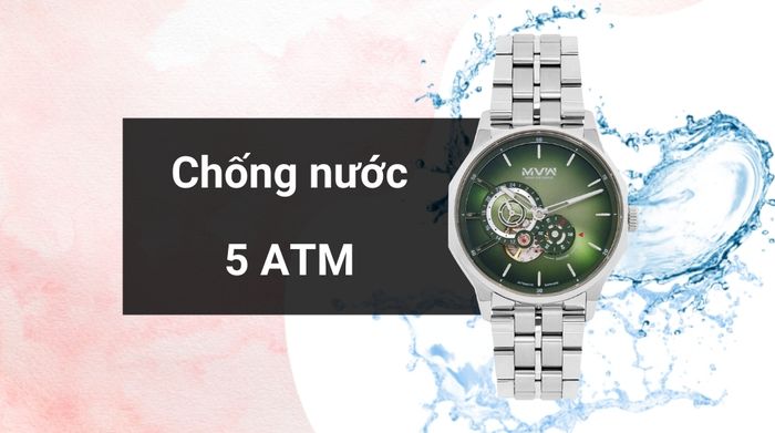 Khả năng kháng nước của mẫu đồng hồ