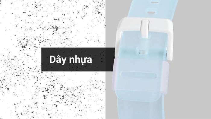 Chất liệu dây đeo của mẫu đồng hồ