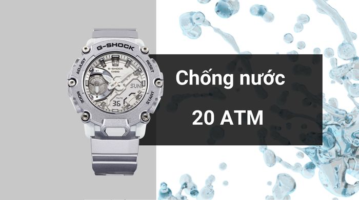 Khả năng kháng nước của mẫu đồng hồ