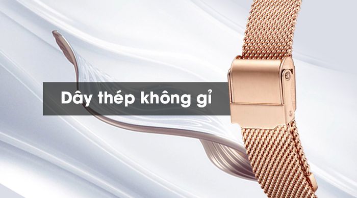 Đồng hồ nữ Nakzen SS9001LRE-7NO có dây đeo chống ăn mòn
