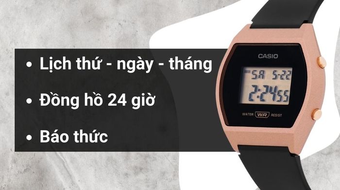 Tiện ích của mẫu đồng hồ