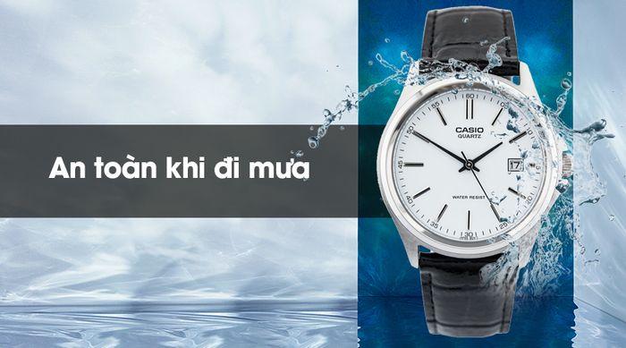 Đồng hồ nam Casio MTP-1183E-7ADF có hệ số chống nước 3 ATM