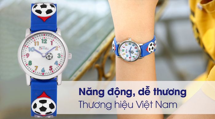 Đồng hồ trẻ em Smile Kid SL037-01 có thiết kế dễ thương