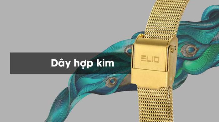 Đồng hồ nữ Elio ES008-01 có dây đeo bền bỉ