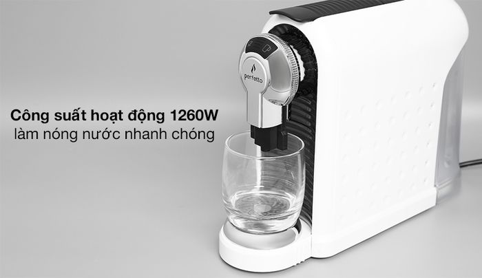 Công suất - Máy pha cà phê Espresso Perfetto P.08 Trắng
