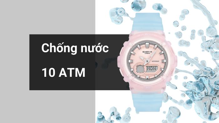 Khả năng kháng nước của mẫu đồng hồ