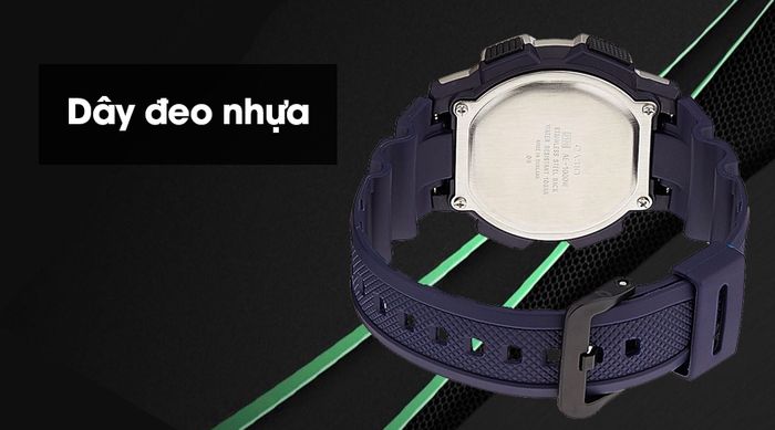 Đồng hồ nam Casio AE-1000W-2AVDF có dây đeo nhẹ nhàng và chống thấm nước