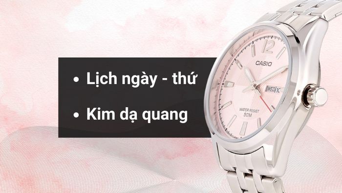 Tiện ích của mẫu đồng hồ