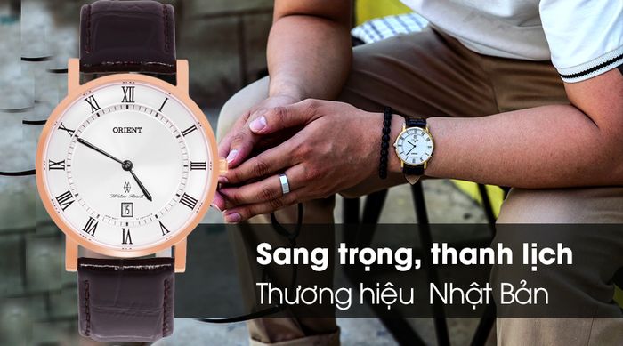 Đồng hồ Nam Orient FGW0100FW0 thiết kế thanh lịch