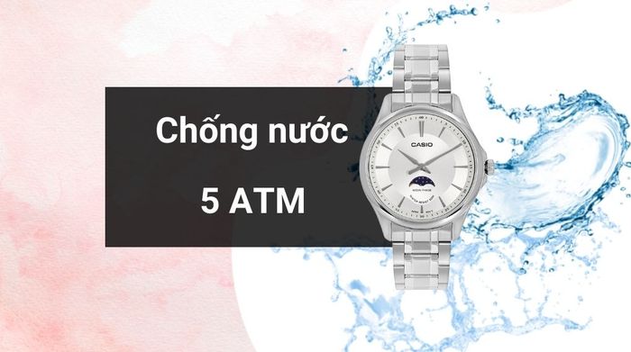 Khả năng kháng nước của mẫu đồng hồ
