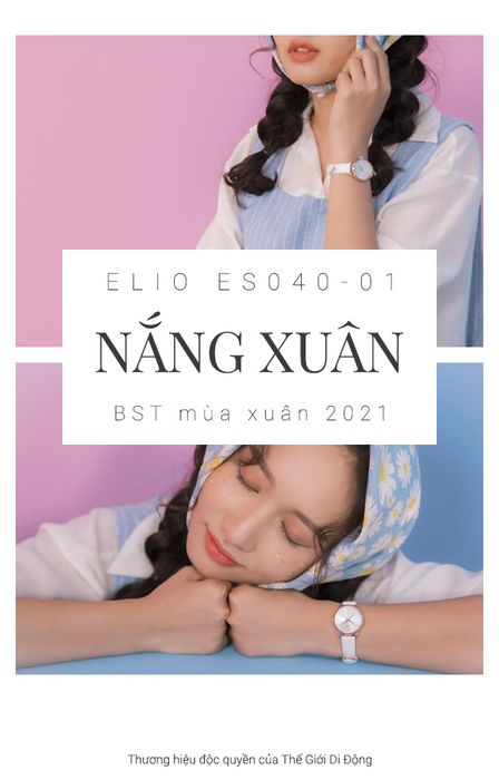 Đồng hồ Nữ Elio EL040-01 thuộc bộ sưu tập Nắng Xuân