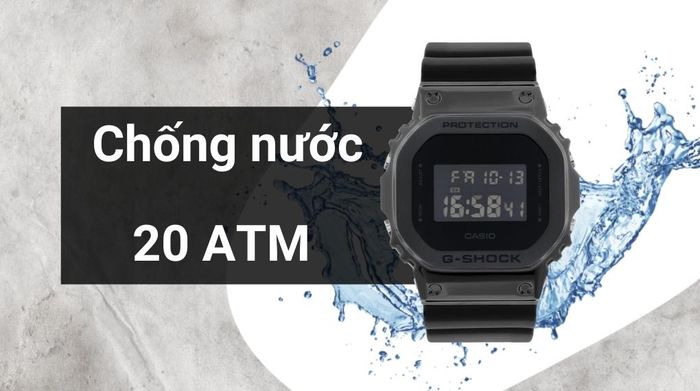 Khả năng kháng nước của mẫu đồng hồ