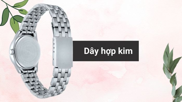 Chất liệu dây đeo của mẫu đồng hồ