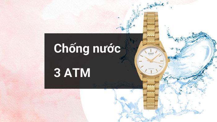 Khả năng kháng nước của mẫu đồng hồ