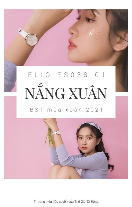 Đồng hồ Nữ Elio EL038-01 thuộc bộ sưu tập Nắng Xuân