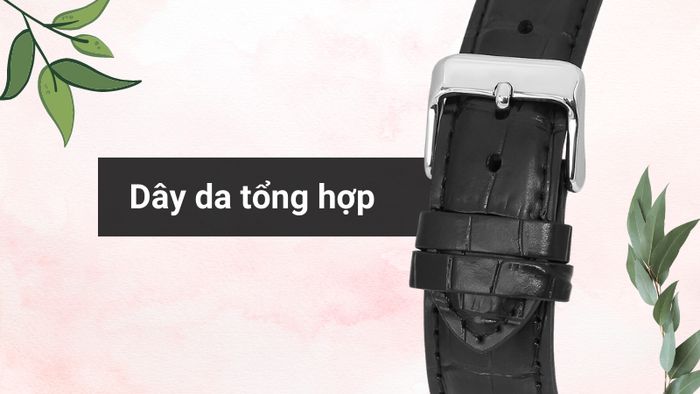 Chất liệu dây đeo của mẫu đồng hồ