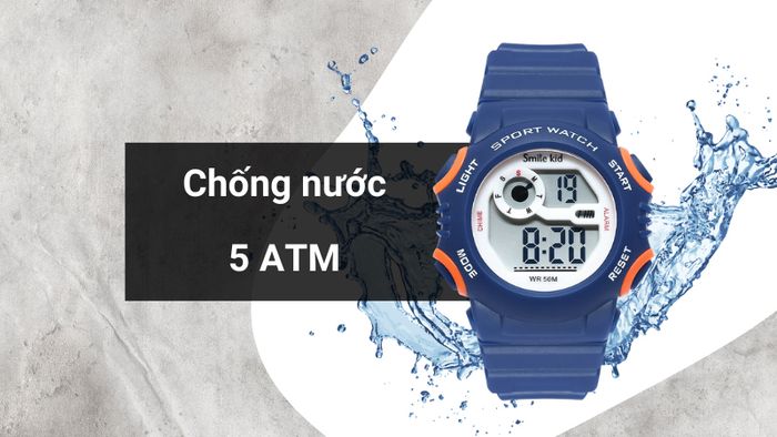 Khả năng kháng nước của mẫu đồng hồ
