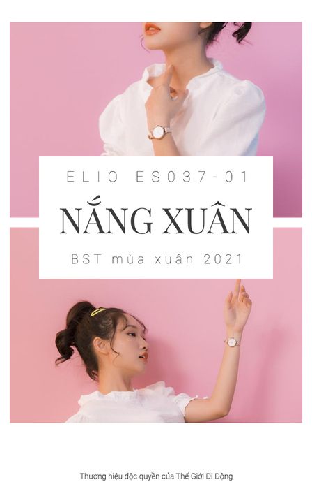 Đồng hồ Nữ Elio EL037-01 thuộc bộ sưu tập Nắng Xuân