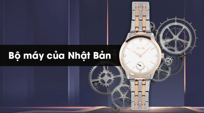 Đồng hồ Elio ES013-01 có bộ máy đến từ Nhật Bản