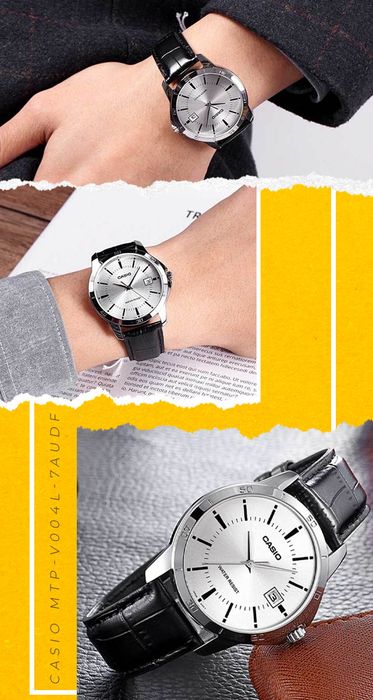 Đồng hồ Nam Casio MTP-V004L-7AUDF năng động và nam tính