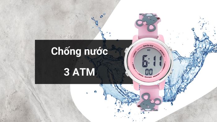 Khả năng kháng nước của mẫu đồng hồ
