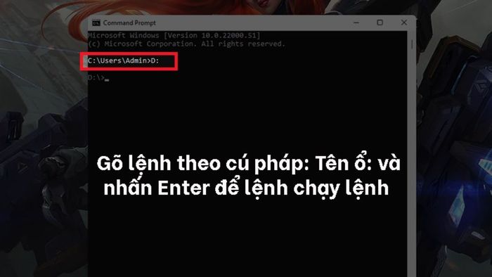 Phương pháp tạo thư mục mới bằng dòng lệnh bước 2 (Hình minh họa)