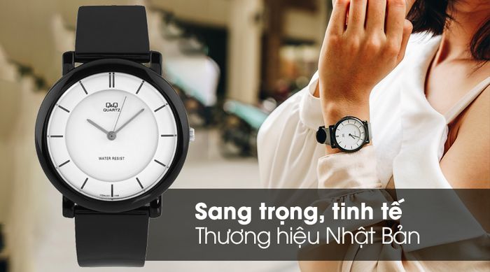 Đồng hồ Nam/Nữ Q&Q VQ94J001Y có thiết kế sang trọng và tinh tế