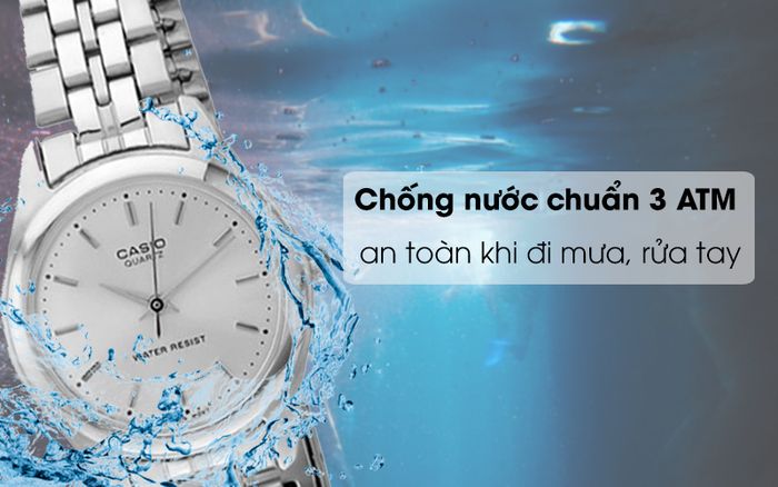 Đồng hồ Nữ Casio LTP-1129A-7ARDF chống nước 3 ATM