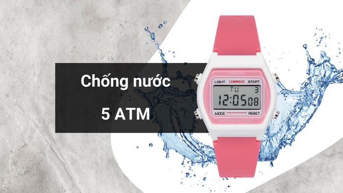 Khả năng kháng nước của mẫu đồng hồ