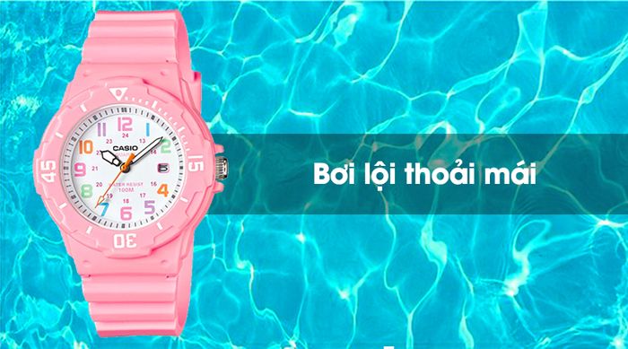 Đồng hồ Nữ Casio LRW-200H-4B2VDF chống nước 10 ATM