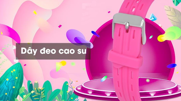 Đồng hồ trẻ em Skmei SK-1455 có dây đeo bằng cao su
