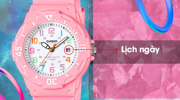 Đồng hồ Nữ Casio LRW-200H-4B2VDF có lịch ngày tiện ích