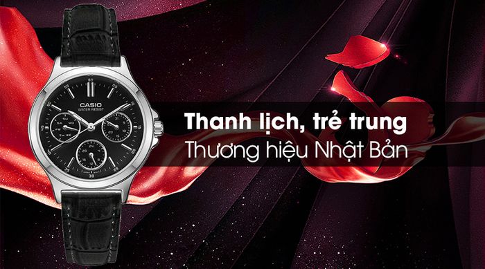 Đồng hồ Casio LTP-V300L-1AUDF có thiết kế tinh tế
