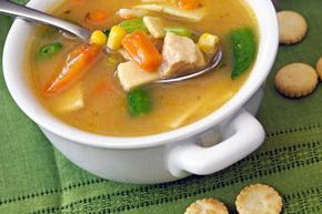 a serving of soup