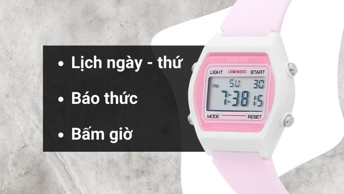 Tiện ích của mẫu đồng hồ